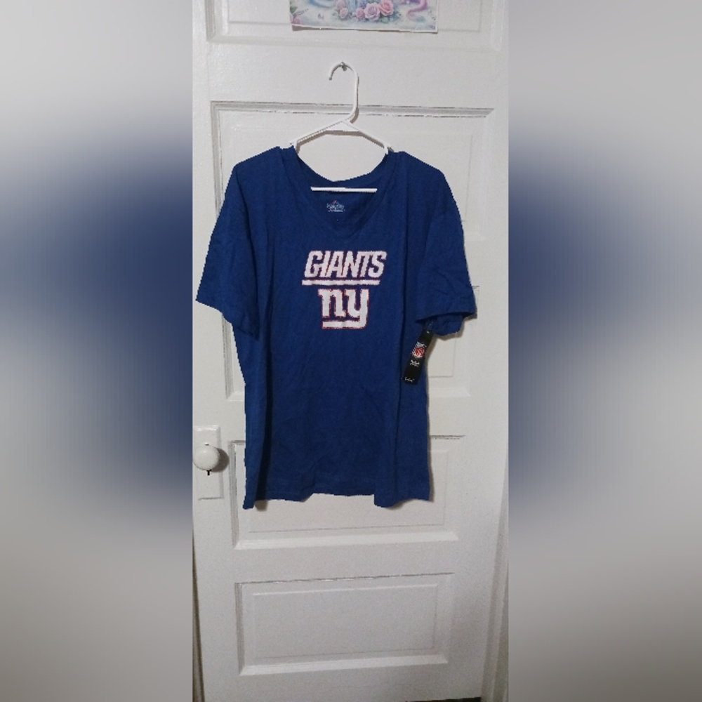 Majestic Men's Blue Giants T-Shirt